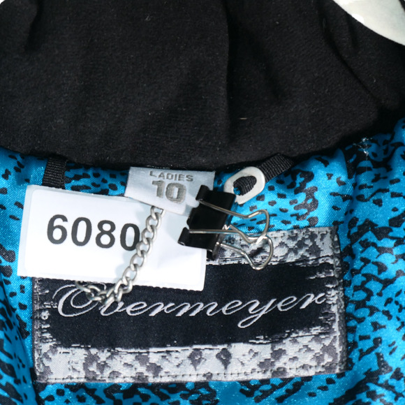 Obermeyer Ski Snowboard Jacket Coat Women 10 Brown Hooded Outdoor Winter Sporty - Picture 15 of 15